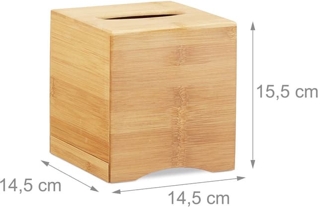 Detalle 2 de Relaxdays Distributeur mouchoirs 15,5 cm 🧻