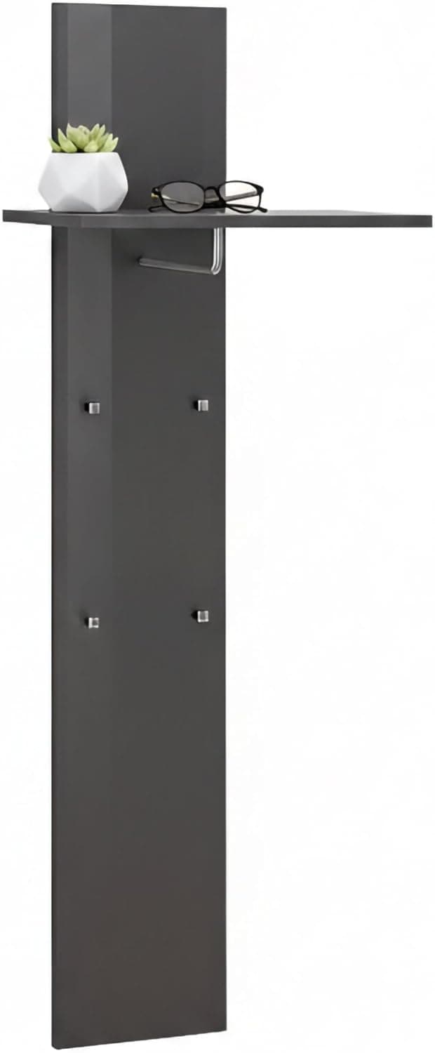 Detalle de Dmora Mobile da ingresso Omer, armadietto 140 cm