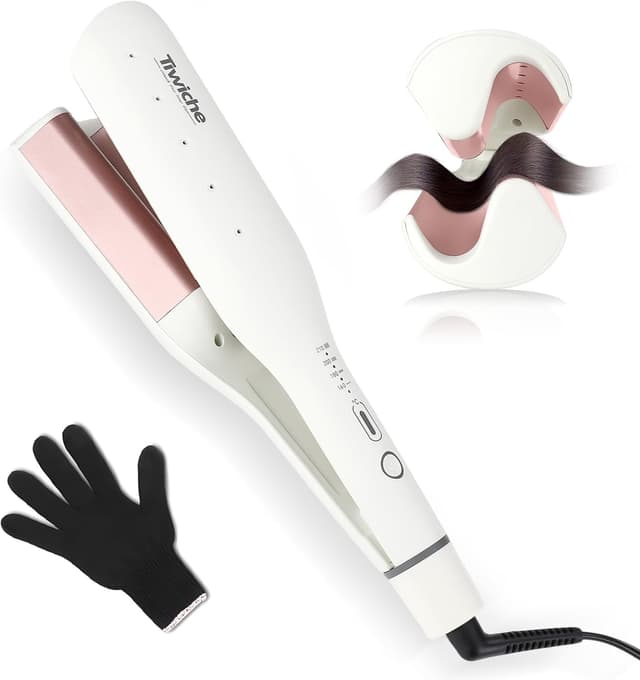 Detalle de Tiwiche S-shaped curling iron 38mm