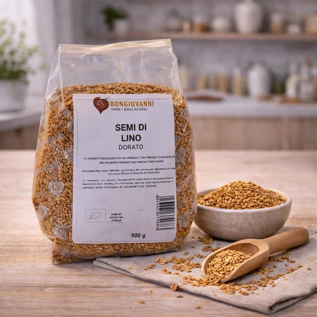 Thumbnail 5 de Semi di lino dorati BIO 500g