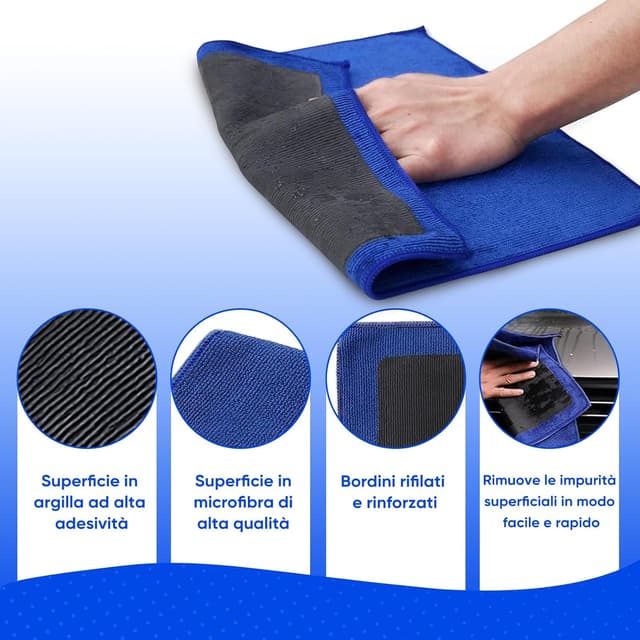 Thumbnail 3 de cenozo 30x30 cm Clay Bar Panno Detergente per Auto