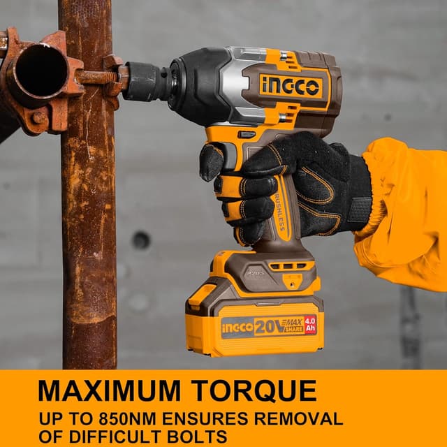 Thumbnail 6 de Ingco CIWLI2085 850Nm cordless impact wrench