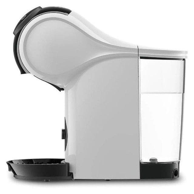 Detalle de DeLonghi Genio S cafetera cápsulas 15 bares blanca