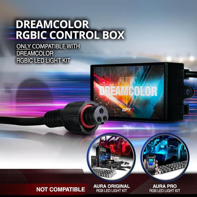 Thumbnail 6 de OPT7 Aura DreamColor Underglow Chasing Lights Kit for Truck (RGBIC) with App & Remote, Waterproof 12V