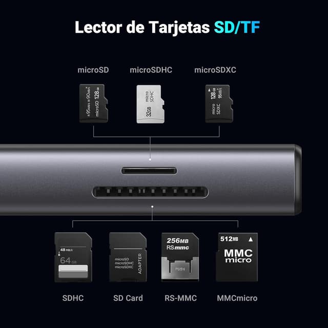 Thumbnail 6 de UGREEN Revodok Pro 109: Hub USB C 10Gbps con HDMI 4K 🌐