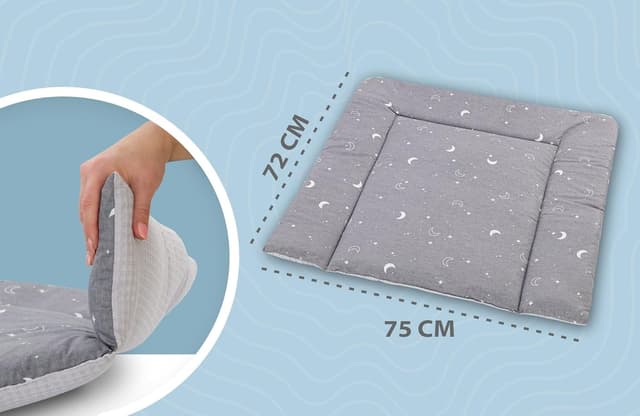 Detalle 1 de Colchón cambiador bebé 75x72 cm Mond