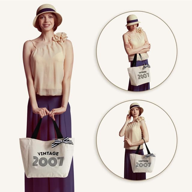 Thumbnail 4 de Vavabox Sac de plage Vintage 46x30x18