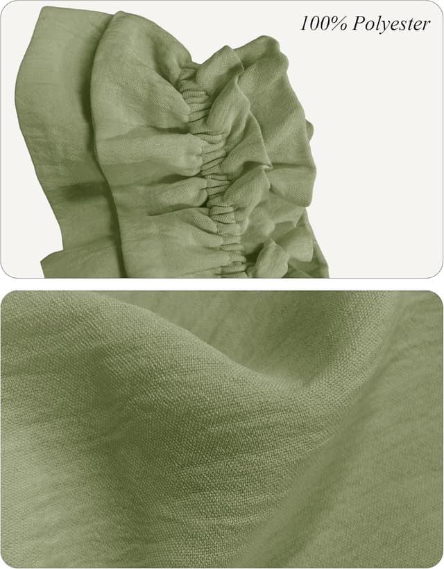 Thumbnail 5 de KFUBUO Womens Ruffle Pajama Set 2-piece