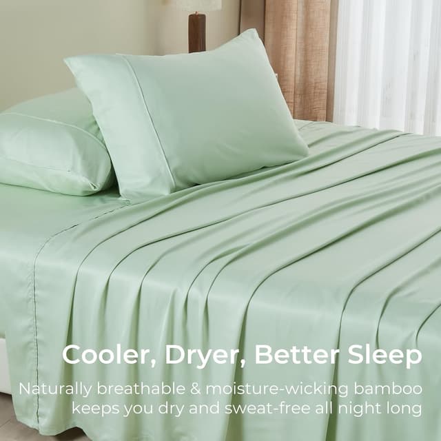 Thumbnail 6 de GOKOTTA King Size Sheets Set (Tanboocel® Bamboo Rayon) — 6-Piece, 16-Inch Deep Pocket