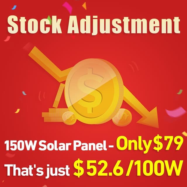 Thumbnail 4 de DOKIO 150W Portable Foldable Solar Panel Kit ☀