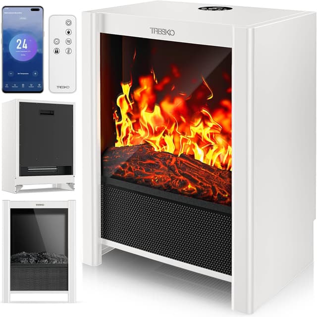 Imagen de TRESKO SmartFire Camino Elettrico 2000 W en OfertitasTOP