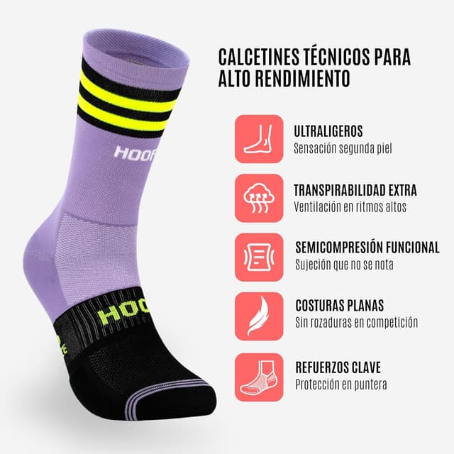 Thumbnail 3 de HOOF Calcetines Running antiampollas