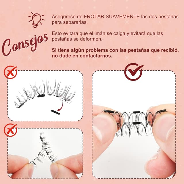 Thumbnail 6 de Higu Clace Pestañas Magnéticas Set A 🎀