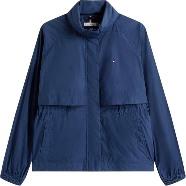 Detalle de Tommy Hilfiger Women’s Ul Nylon Packable Windbreaker Jacket (WW0WW46444)