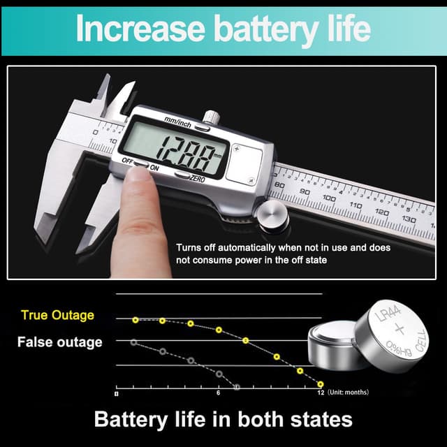 Thumbnail 3 de Kynup Digital Vernier Caliper 150mm precision measuring tool 📐