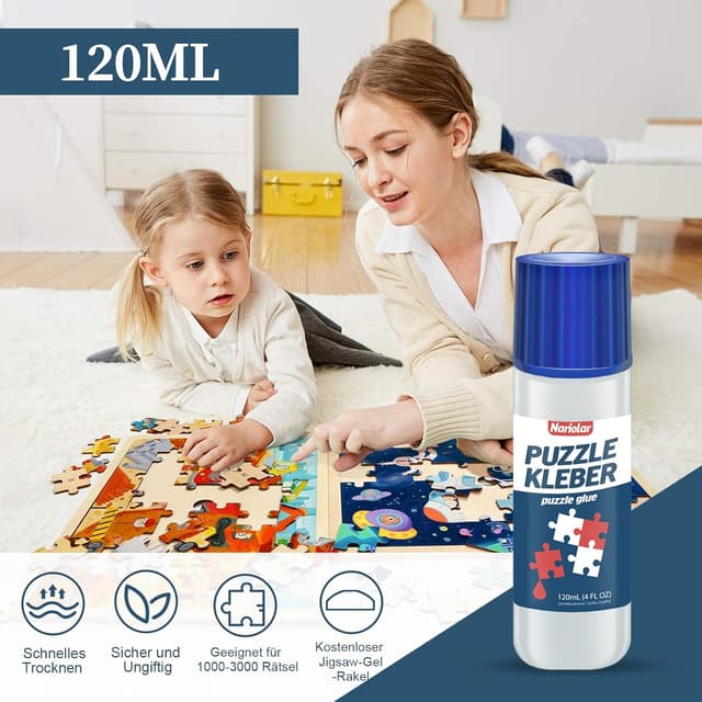 Thumbnail 2 de Nariolar Puzzle Kleber 120ml 🧩
