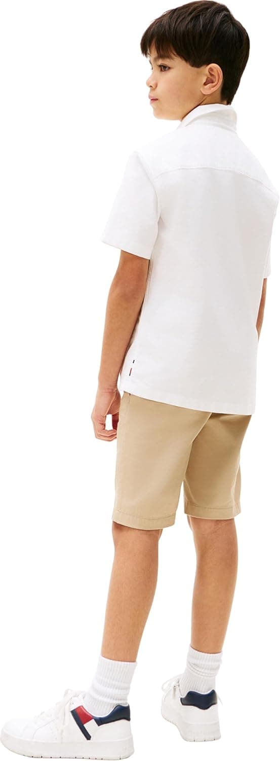 Thumbnail 1 de Tommy Hilfiger Stretch Oxford Shirt SS Kb0kb09554 camicia bambino/ragazzo