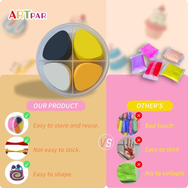 Thumbnail 5 de ARTPAR Air Dry Clay Kit 12-box set 🎨