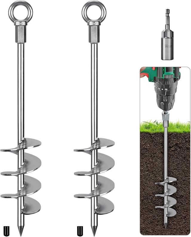 Detalle de BeneLabel Zeltheringe Erdanker 47 cm