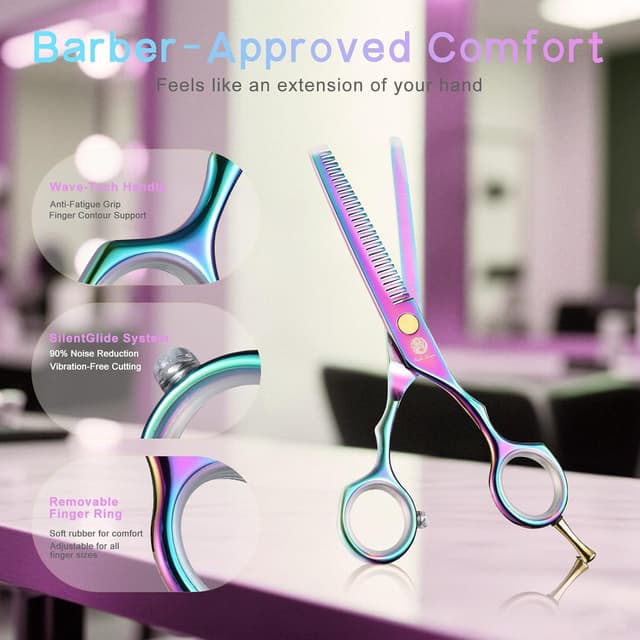 Thumbnail 5 de Tijeras peluquería 5,5 pulg multicolor