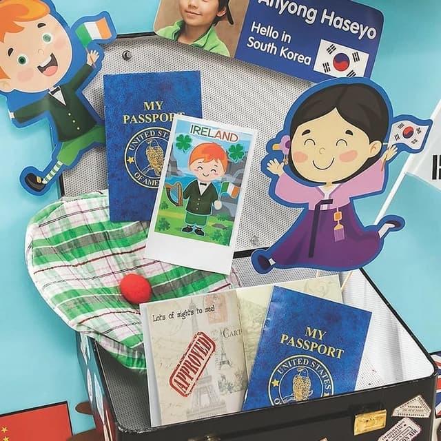 Thumbnail 4 de Passport Sticker Book for Kids Set of 12