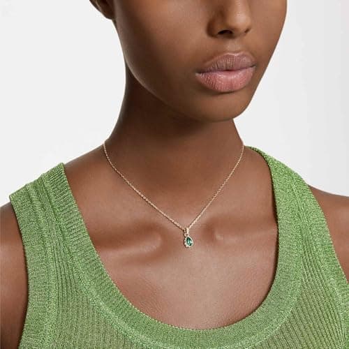 Thumbnail 5 de Swarovski Stilla pera verde 5 cm 💎