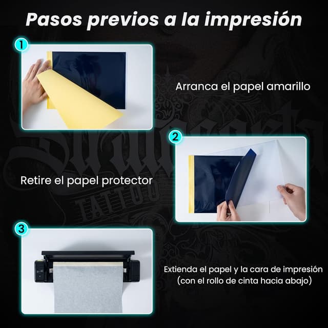 Thumbnail 5 de TATTMUSE Termocopiadora Tattoo impresora de tatuaje