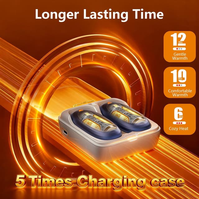 Thumbnail 3 de Chauffe-main rechargeable lot de 2, 4000 mAh ⚡