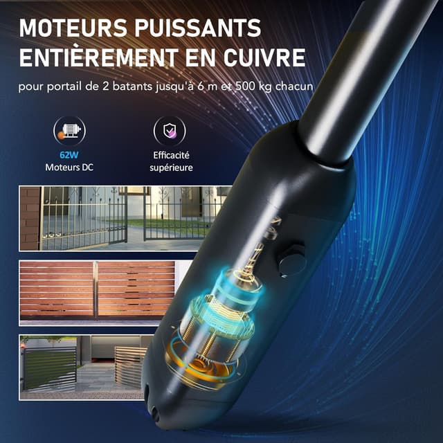 Thumbnail 1 de CO-Z Portail battant double 220V/24V