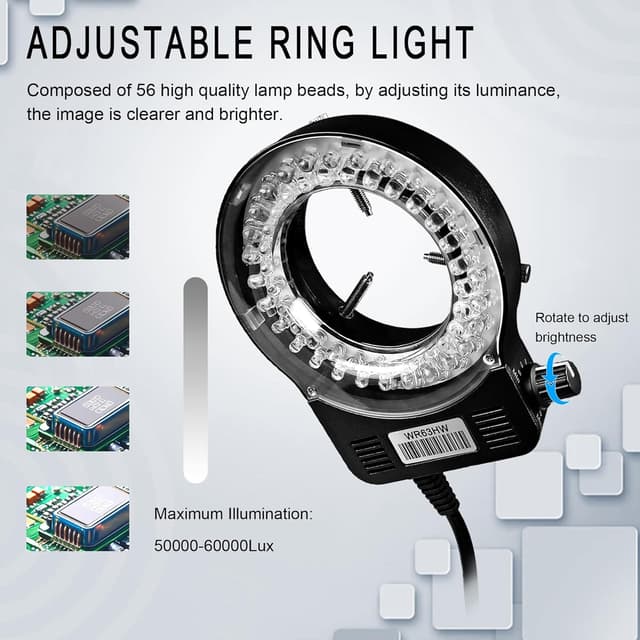 Detalle 2 de RUZIZAO Digital Mikroskop 48 Megapixel mit HDMI