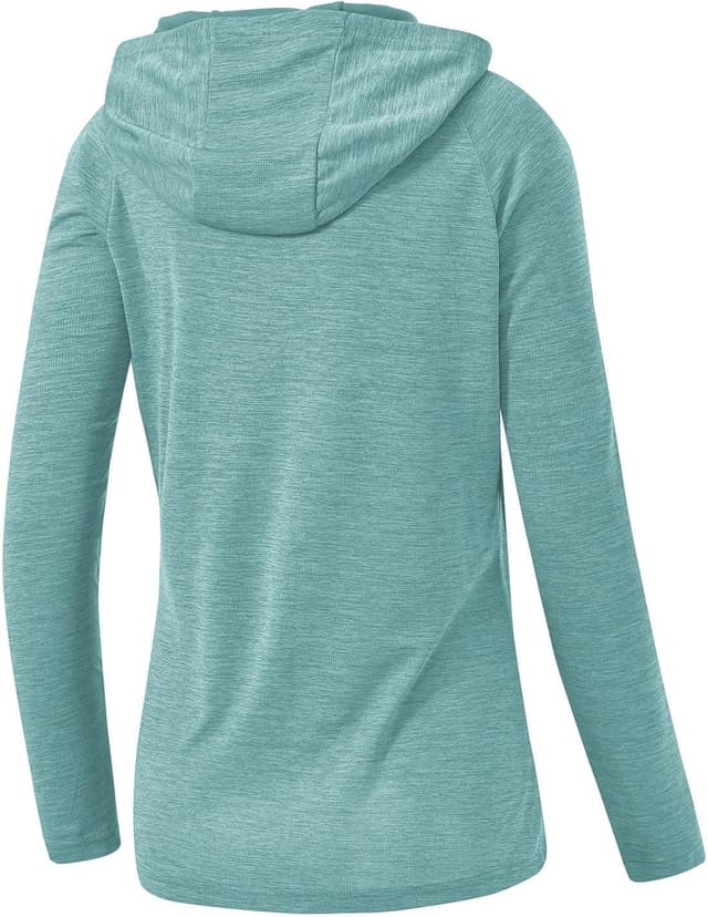 Detalle de TBMPOY Women’s UPF 50+ Sun Protection Hoodie Long Sleeve (Lightweight)