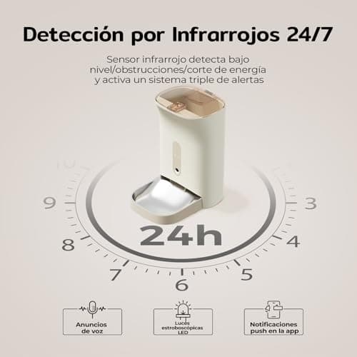 Thumbnail 8 de Distributeur Croquettes Chat 4,5L avec caméra HD