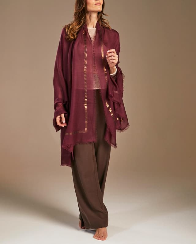 Thumbnail 2 de Ama Pure Pañuelo Merlot 🧣