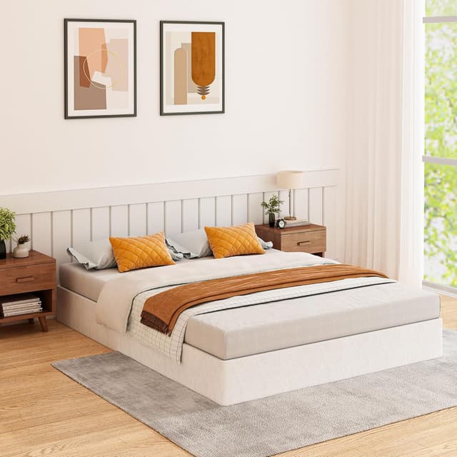 Detalle de HAVONIZD 9 Inch Heavy-Duty Full Box Spring (Full Size) with Fabric Cover