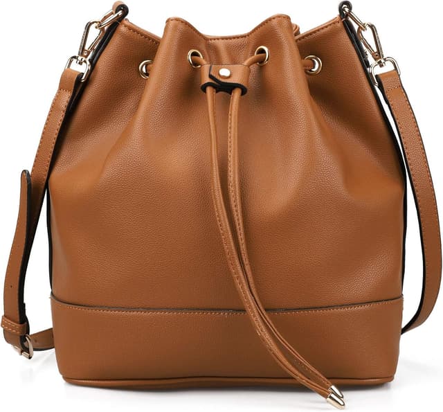 Thumbnail 6 de AFKOMST Bucket Bag for Women with Drawstring Closure and Adjustable Shoulder Strap