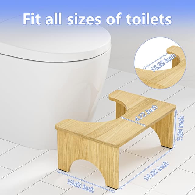 Detalle de wyewye Tabouret de toilette pliable 17,8 cm