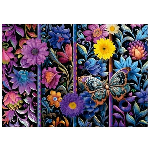 Detalle 2 de Educa - Badda Bloom 🧩 Puzzle 500 Piezas adulto, 48x34cm, Cola Fix