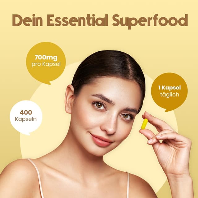 Detalle de Kurkuma Kapseln mit 700 mg Curcumin