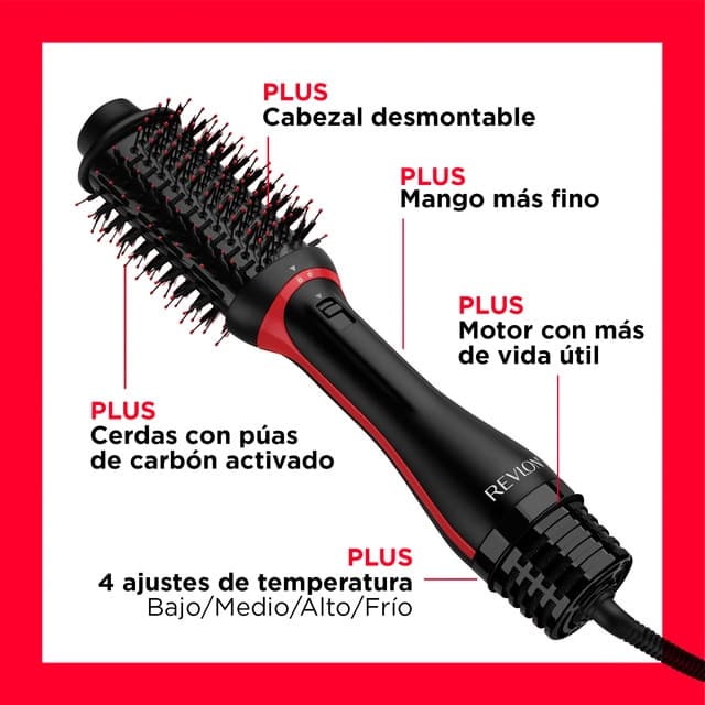 Thumbnail 1 de Revlon RVDR 5298 One Step Volumiser Plus — cepillo secador 2 en 1 💇♀
