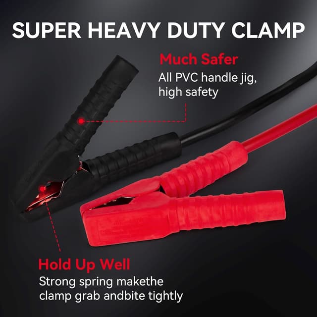 Thumbnail 1 de Jumper Cables for Car Battery 4m 2000A