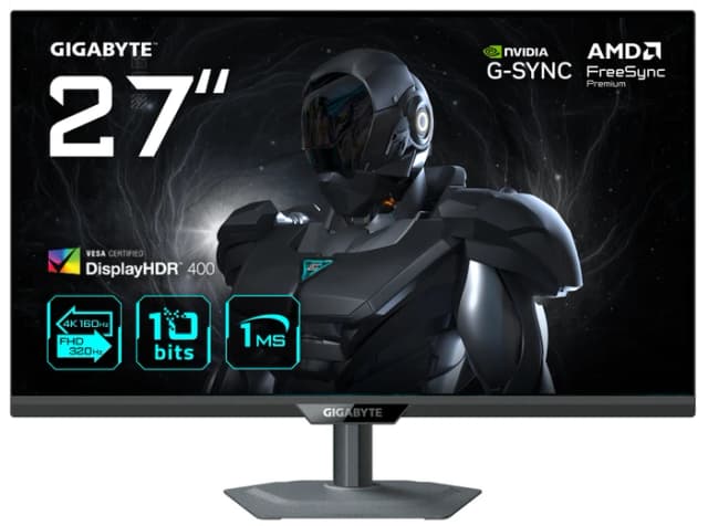 Detalle de GIGABYTE G27U Gaming-Monitor (27 Zoll, 4K, 160 Hz, IPS, HDR400)