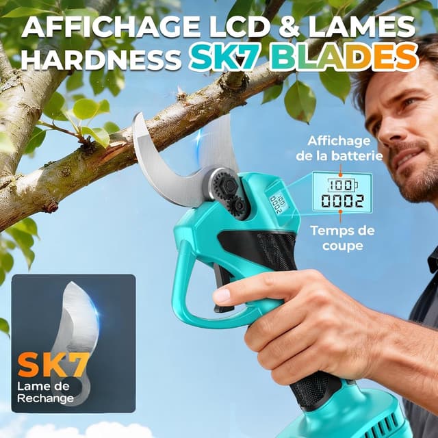 Thumbnail 3 de Sécateur Électrique Sans Fil 33 mm