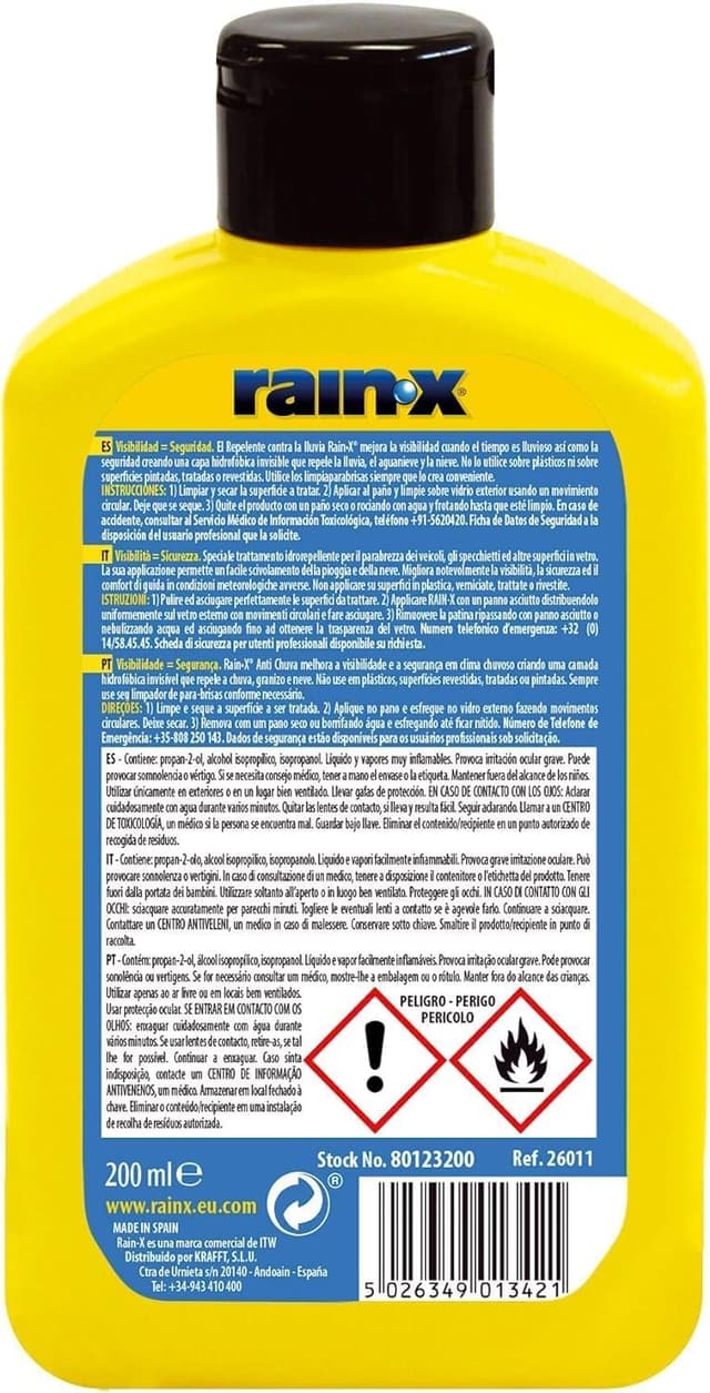 Thumbnail 3 de Rain-X Pack antipioggia 200 ml