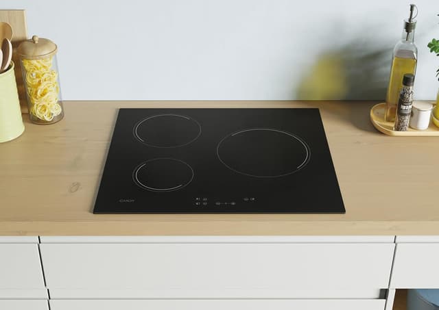 Detalle 1 de Candy Timeless CH63CC Vitrocerámica Tres Zonas