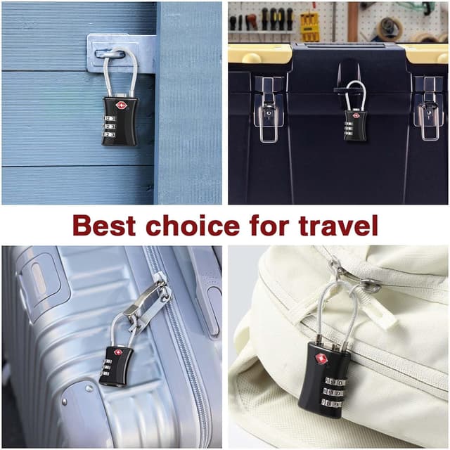 Thumbnail 6 de Oderra TSA Gepäckschlösser 2 Stück