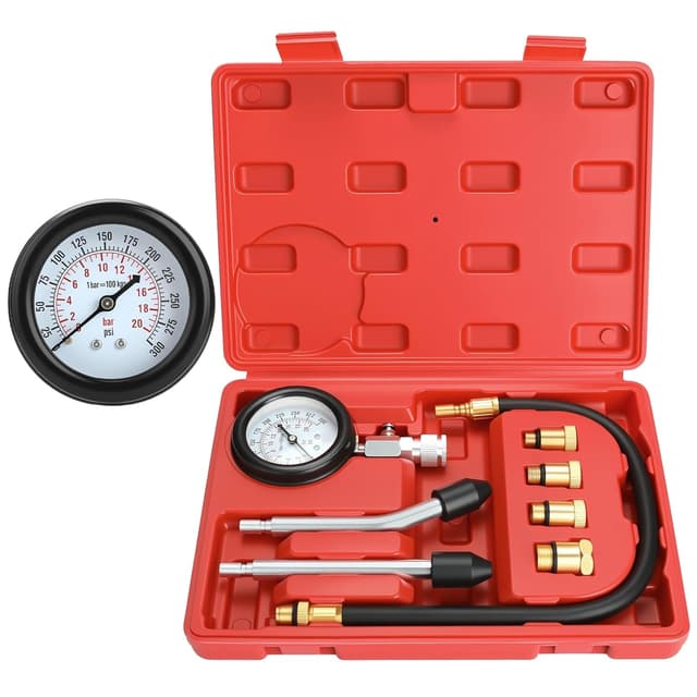 Detalle de BETOOLL HW0130 8pcs Compression Tester Kit for Petrol Engines