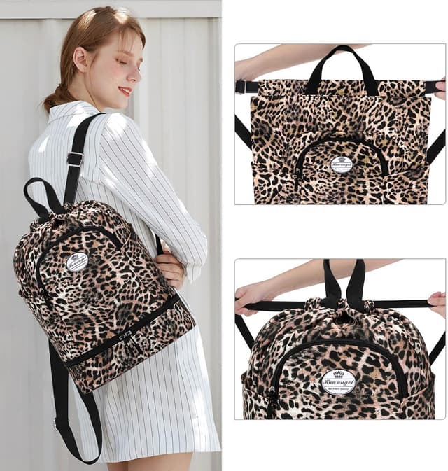 Detalle 2 de HUA ANGEL Mochila Deportiva Cordón Gymsack