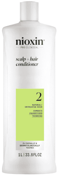 Detalle de Nioxin 2 Acondicionador para Cabello Natural 💧 1000 ml