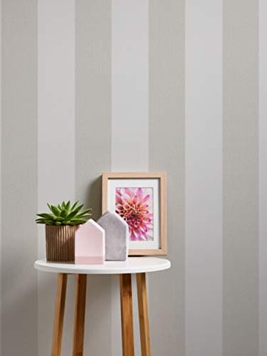 Thumbnail 4 de A.S. Création Papel Pintado Rayas Marrón y Beige 🏡