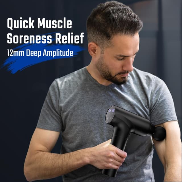 Thumbnail 5 de Massage Gun Deep Tissue 20-speed cordless massager 💆